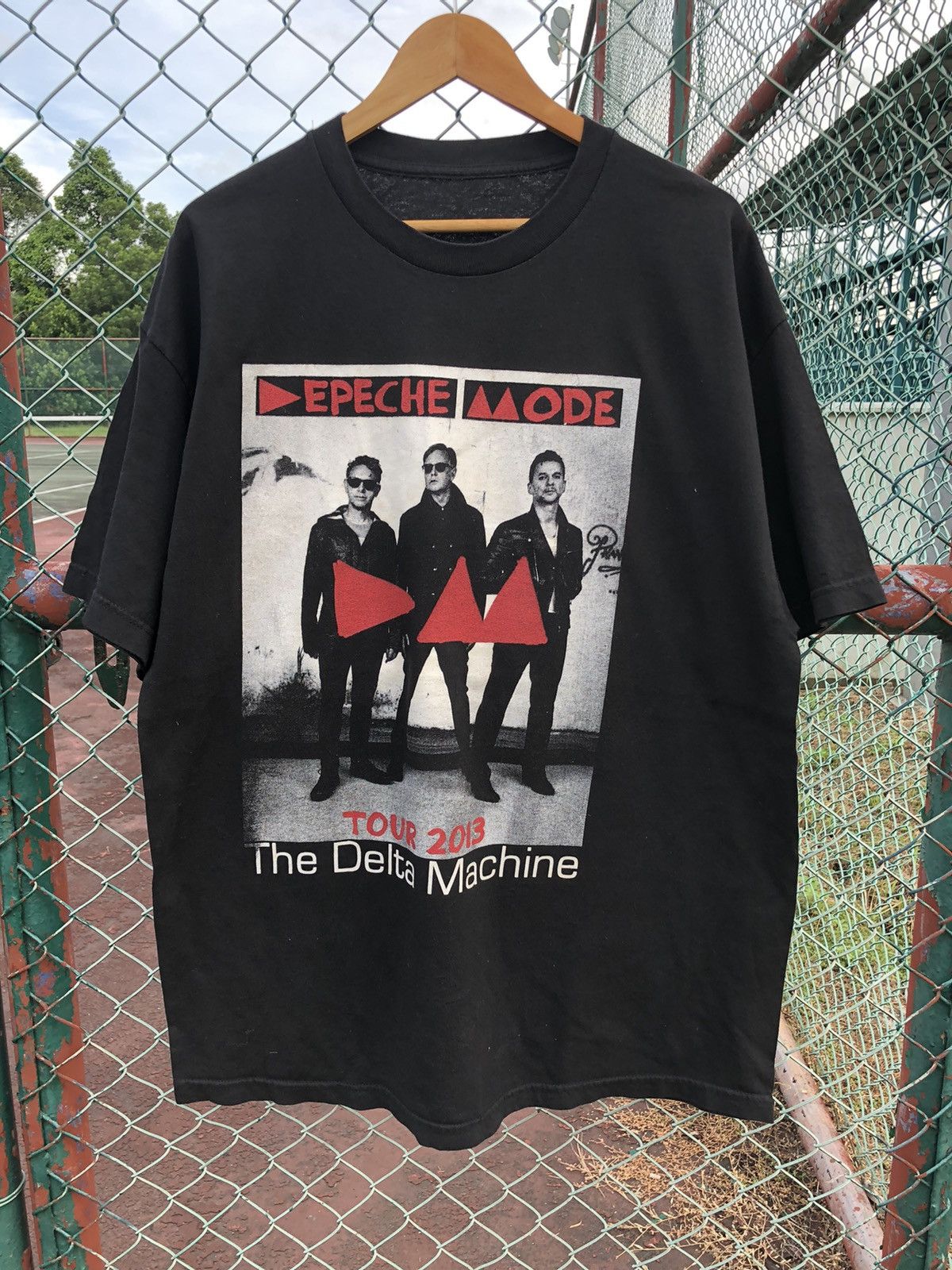 Vintage Depeche Mode Tour Band X The Delta Machine Tshirt Hoodie, Sweatshirt | FlexRushtees.com
