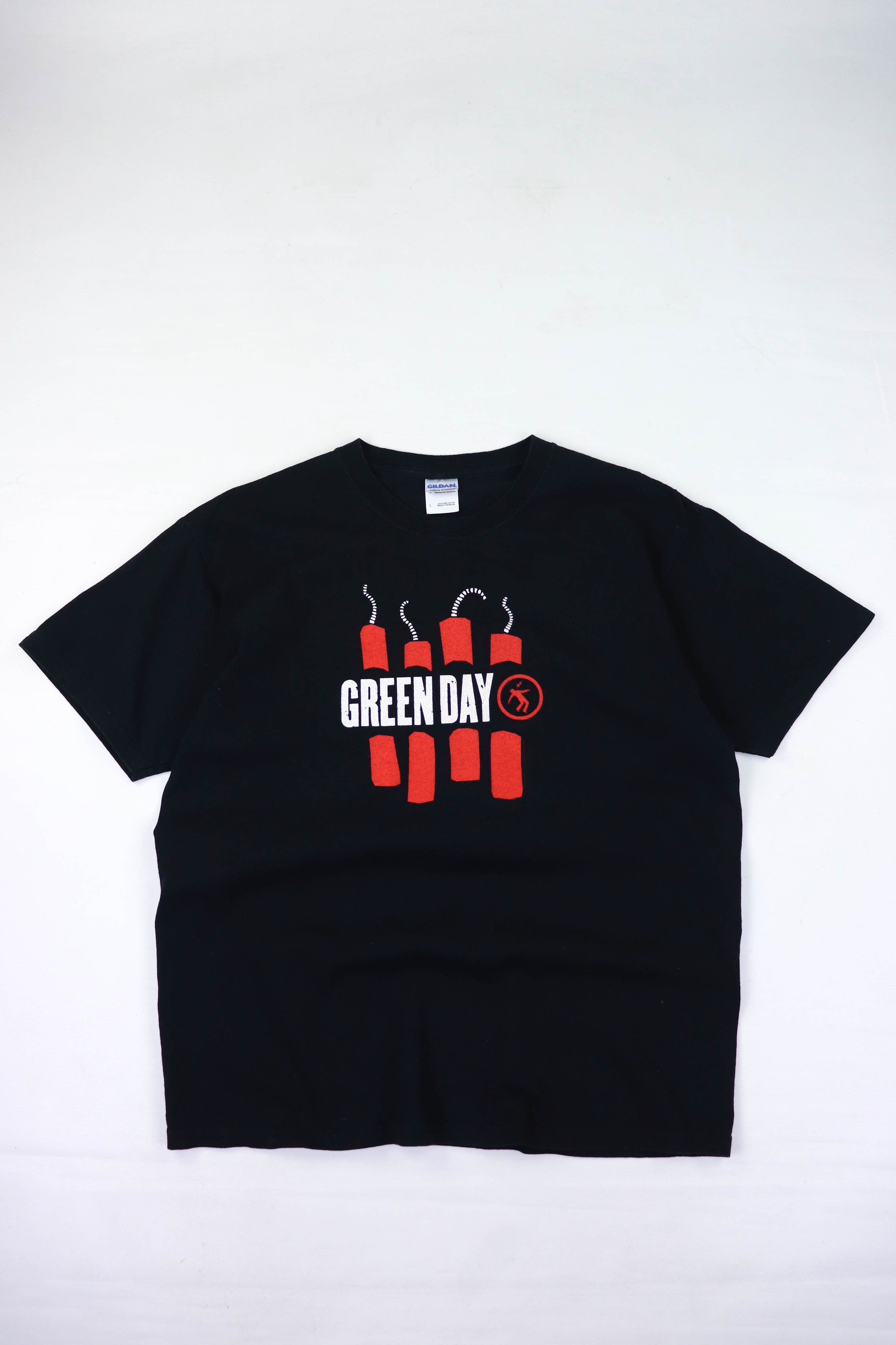 Band Tees 2000s Vintage Green Day American Idiot Band Tour T Shirt Hoodie, Sweatshirt | FlexRushtees.com