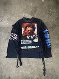 Vintage Custom Patchwork Tee Hoodie, Sweatshirt | FlexRushtees.com