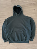 Athletic 1990s Russell Sea Green Hoodie Sweatshirt