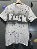 Vintage Fuck Duct Tape Font Ink Bomb Splash 1 1 Custom Art Tee Hoodie, Sweatshirt | FlexRushtees.com