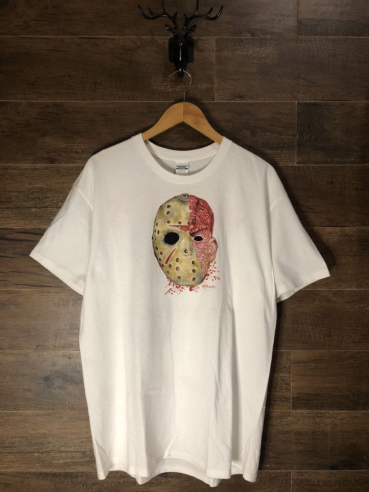 Other Friday The 13th Jasonvoorhees Shirt Hand Drawn Custom 1 Of 1