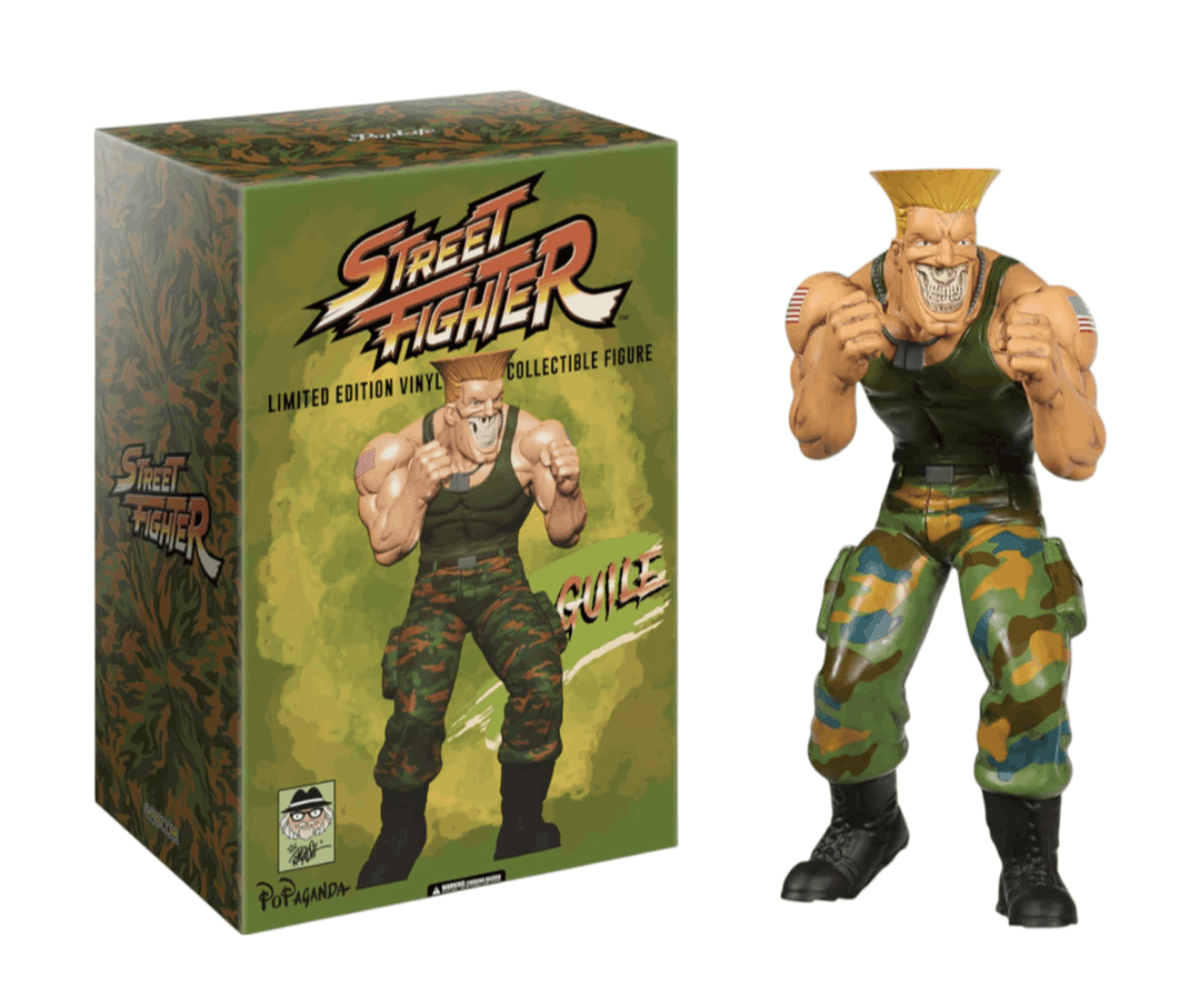 Popaganda Ron English X Street Fighter Guile