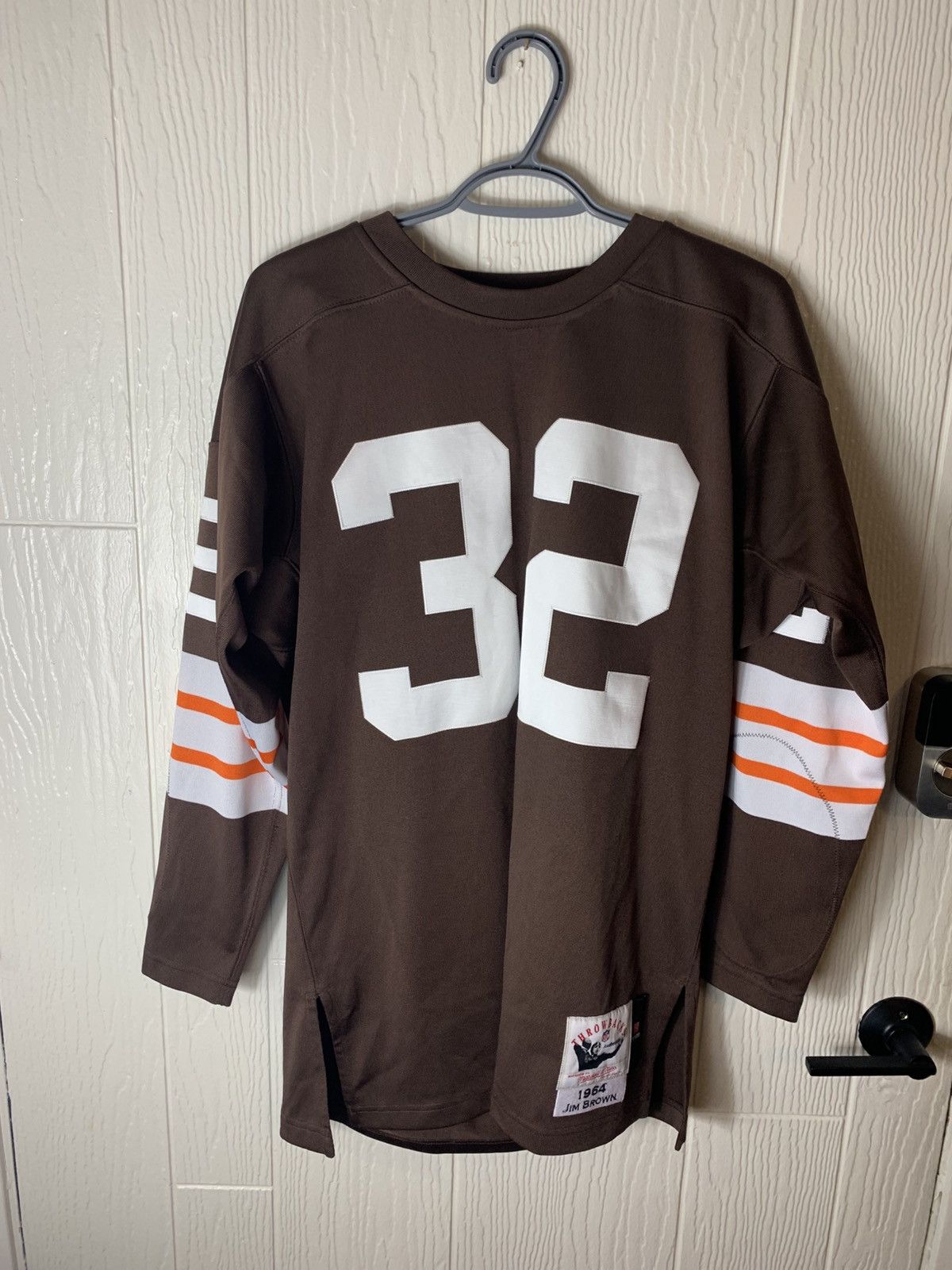 Mitchell Ness Authentic Jim Brown Mitchell Ness 1964 Jersey Size 40 M