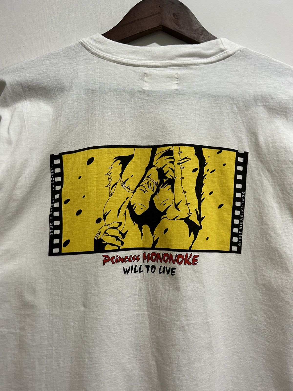 Anime Vintage 1990s Princess Mononoke Anime Rare Graphic Tee Hoodie, Sweatshirt | FlexRushtees.com