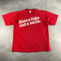 Vintage 80 S Have A Coke And A Smile True Vintage Large T Shirt Hoodie, Sweatshirt | FlexRushtees.com