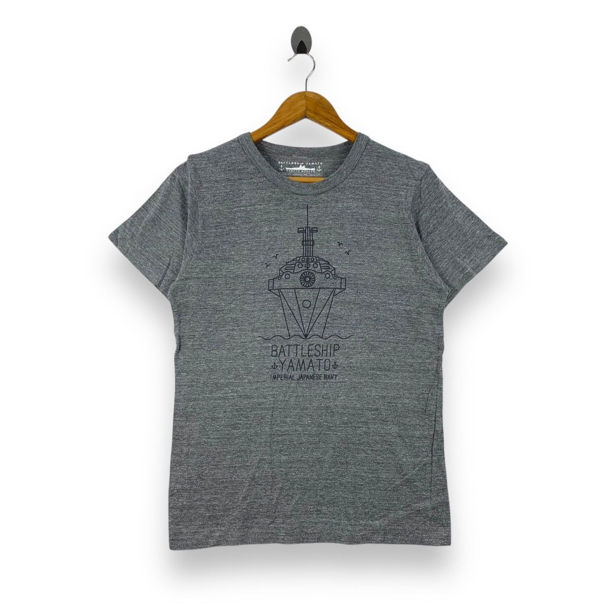 Japanese Brand Anime Space Battleship Yamato Museum Tee Shirt Manga