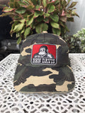 Bestoffer Vintage Ben Davis Camo Camouflage Trucker Cap