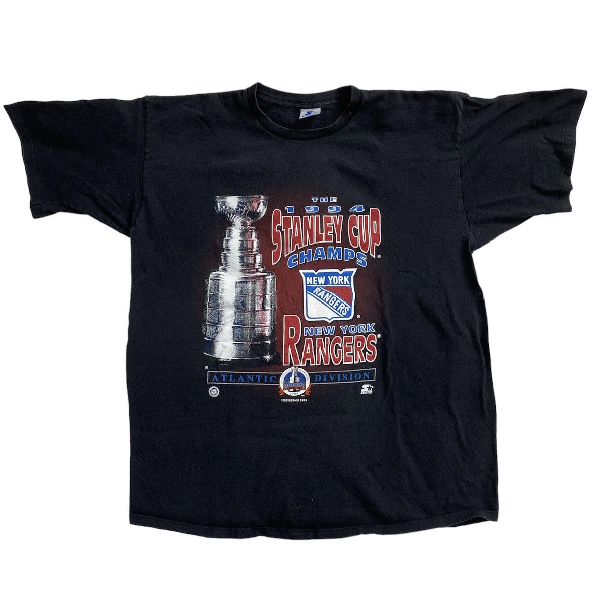 1994 Starter Ny Rangers Stanley Cup Champs T Shirt