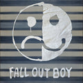 Vintage Fall Out Boy Smiley Face Graphic T Shirt Black Xl Unisex Adult Concert Music Rock Hoodie, Sweatshirt
