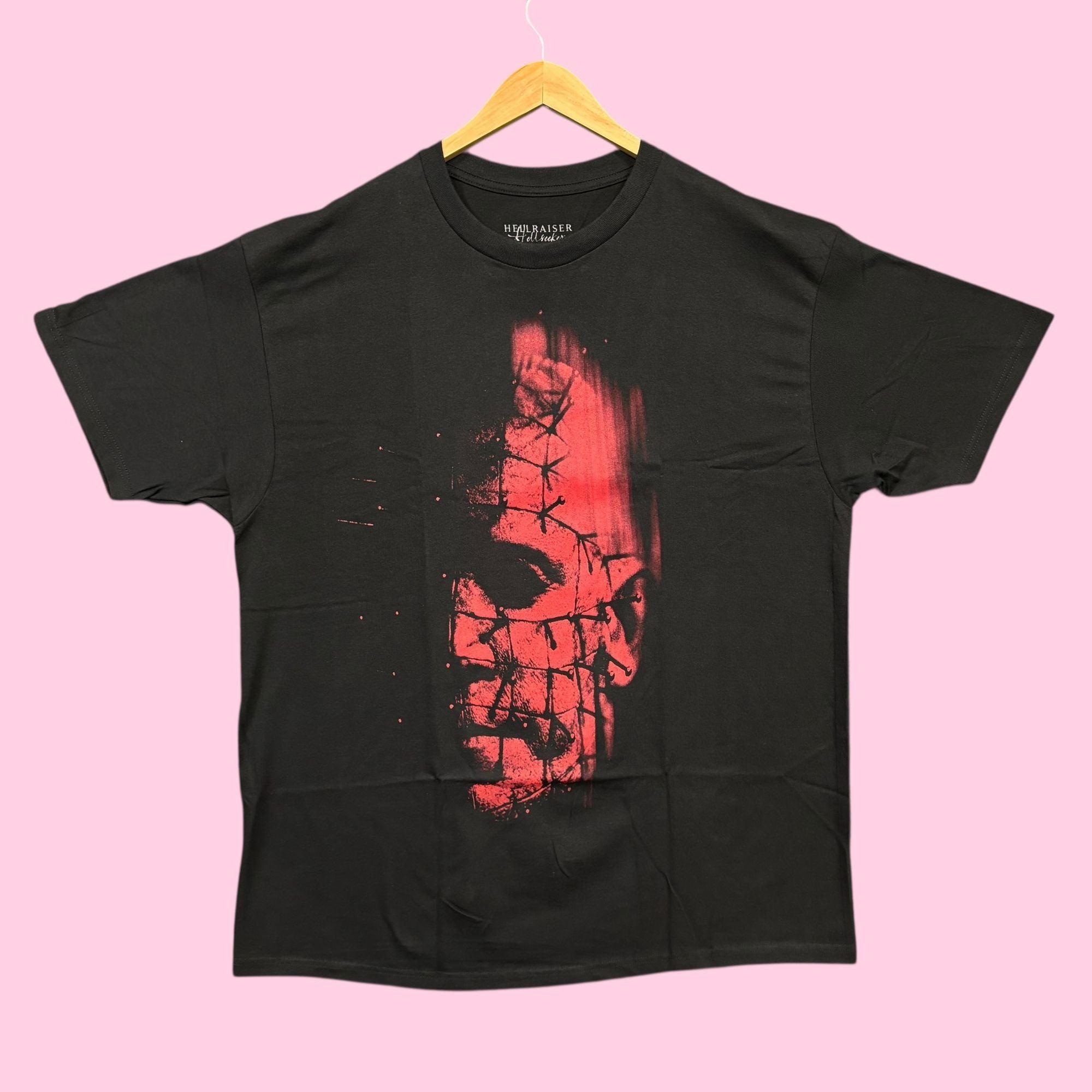 Universal Studios Hellraiser Hellseeker Evil Deadly Immortal Pinhead Tee Xl