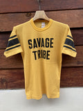 Vintage 60s 70s Velva Sheen Savage Tribe T Shirt
