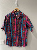 Vintage Wrangler Western Aztec Print Shirt 16 16 5 Large