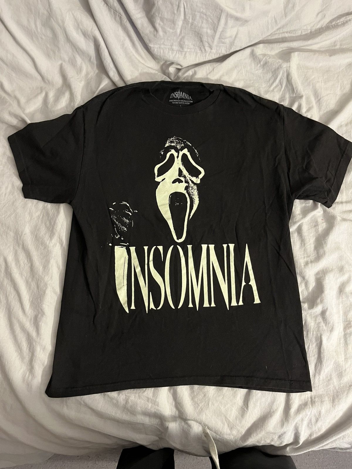Visuals Insomnia Scream Ghostface Tee Black