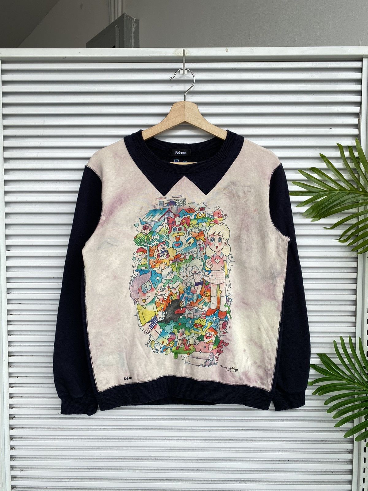 Japanese Brand X Ne Net Vintage Ne Net Issey Miyake Over Printed Crewneck T-Shirts, Hoodie, Sweatshirt | AU16VibeMintTees.com