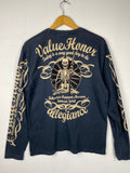 Japanese Brand Samurai Spirit By Ted Company Longsleeves Tee Nice Design Hoodie, Sweatshirt | FlexRushtees.com