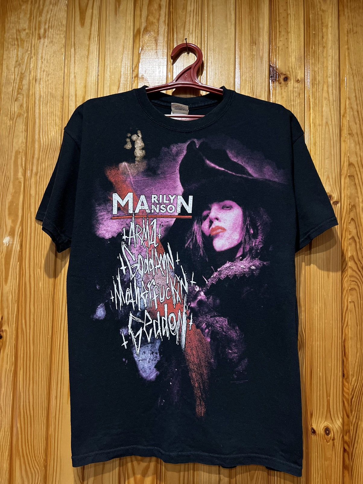 Vintage Marlin Manson European Tour 2009 T-Shirts, Hoodie, Sweatshirt | FlexRushtees.com