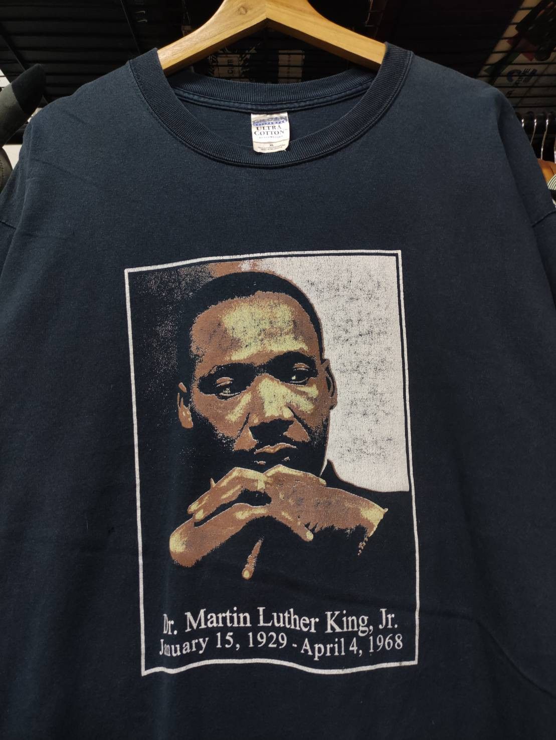 Rap Tees Vtg 00 S Martin Luther King Jr Museum T Shirt Hoodie, Sweatshirt | FlexRushtees.com