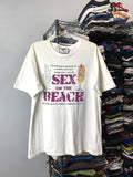 Vintage 2000s Sex On The Beach Humor Art T Shirt