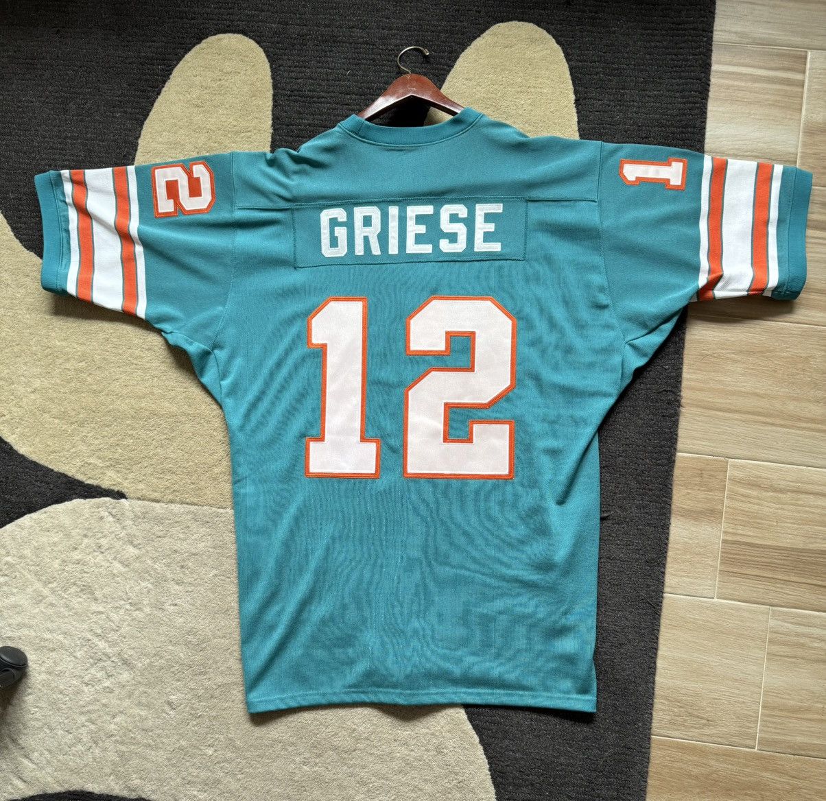 Mitchell Ness Vintage Miami Dolphins Knit Jersey