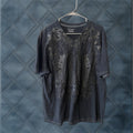 Dkny T Shirt Shirt Men 2xl Black V Neck Cotton Knit Short Sleeve Classic Designer Graphic Hoodie, Sweatshirt