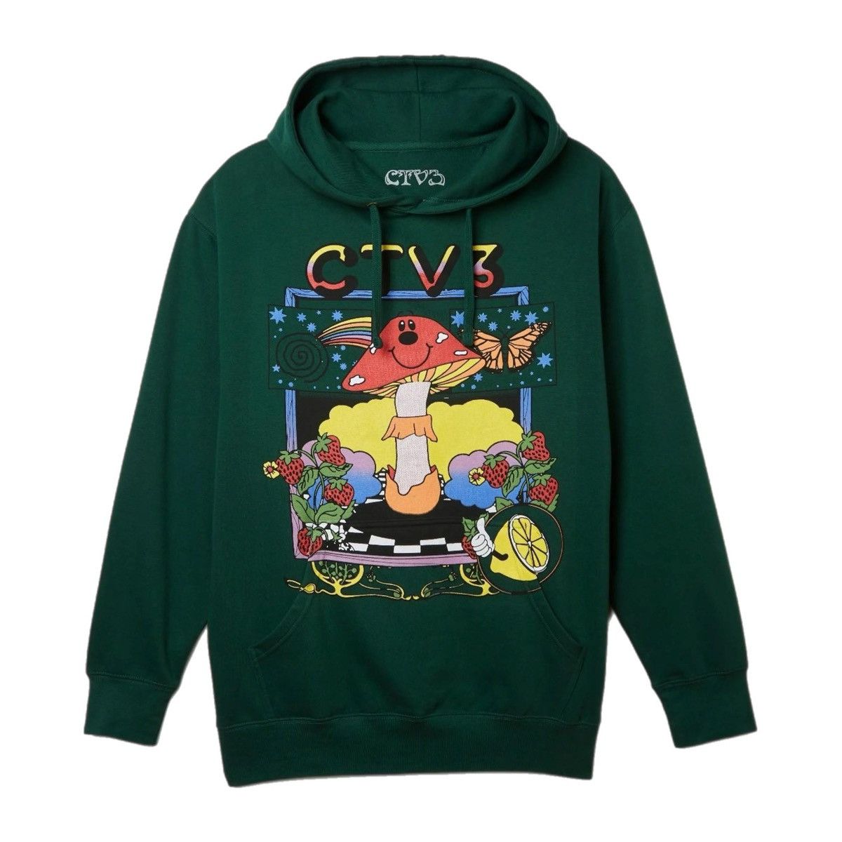 Ceramics Online Ceramics X Jaden Smith Ctv3 Mushroom Hoodie Brown T-Shirts, Sweatshirt | FlexRushtees.com
