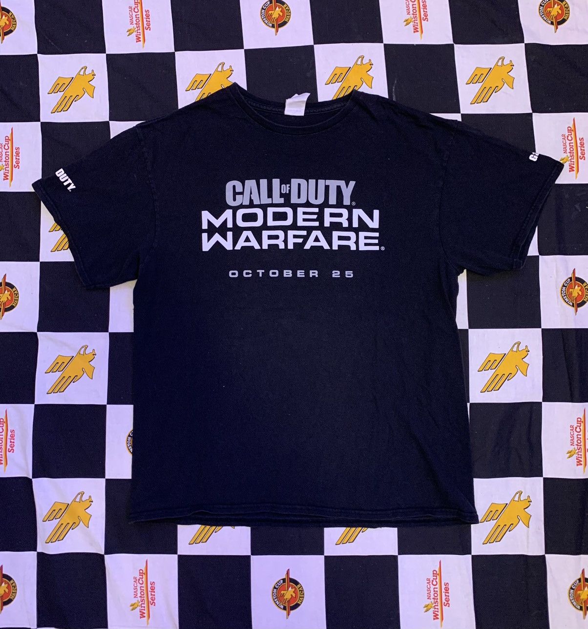 Vintage Call Of Duty Modern Warfare Tee Size Large 90s
