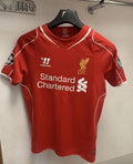Liverpool Warrior Soccer Jersey League Champions Patch S