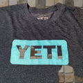 Yeti Shirt Men Xl Blue Graphic Outdoors Camping Hunter Mens Hoodie, Sweatshirt | FlexRushtees.com