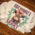 Have A Mooy Christmas Cow Sweatshirt
