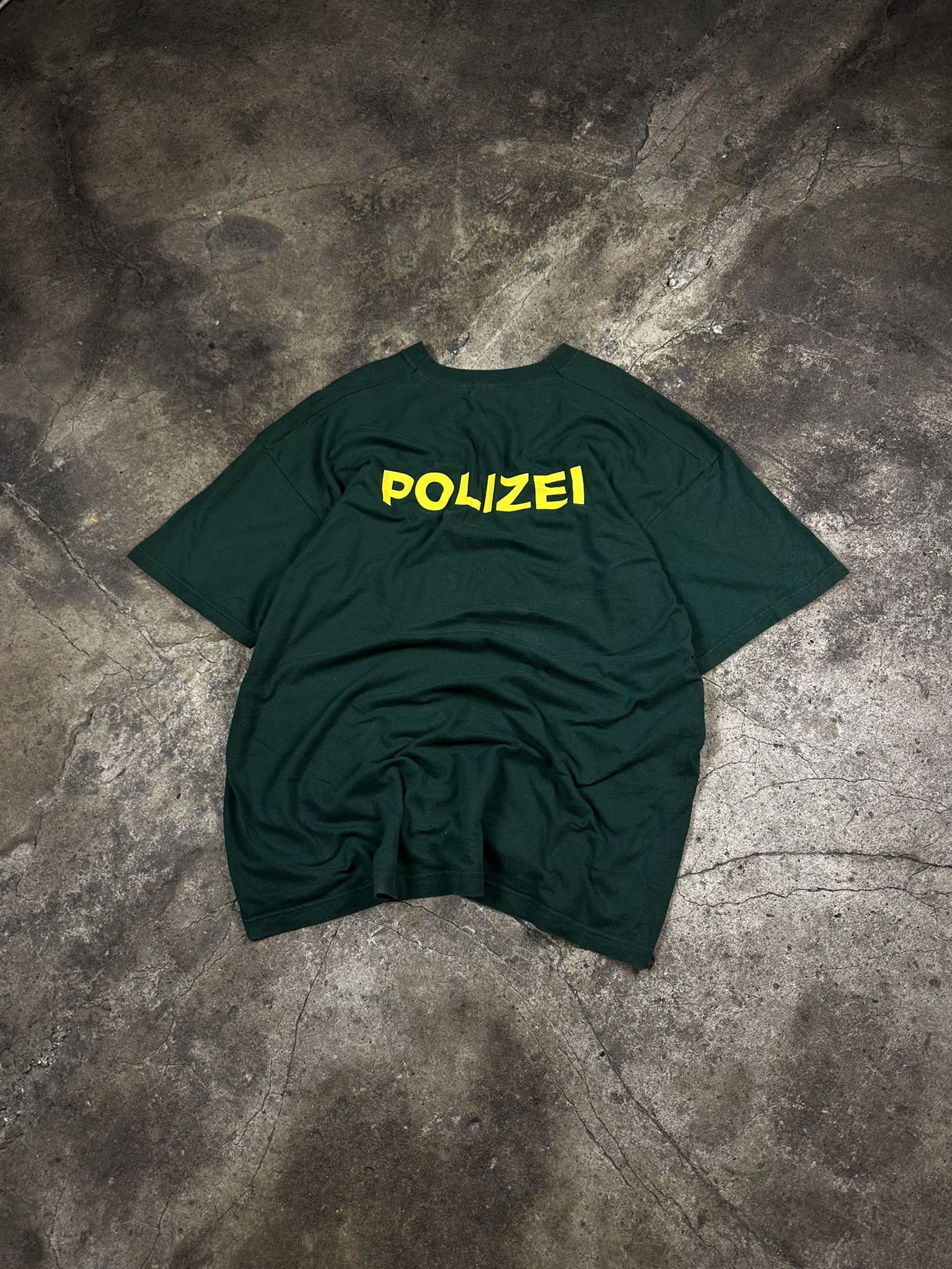 Vintage Polizei German Police Screen Stars T Shirt