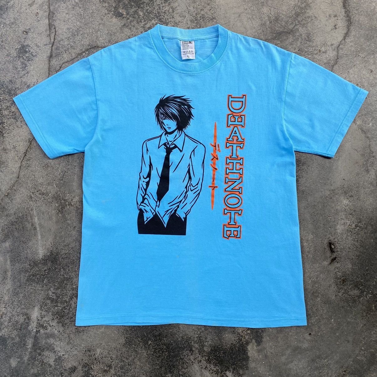 Japanese Brand Vintage Anime Death Note Rare Tees