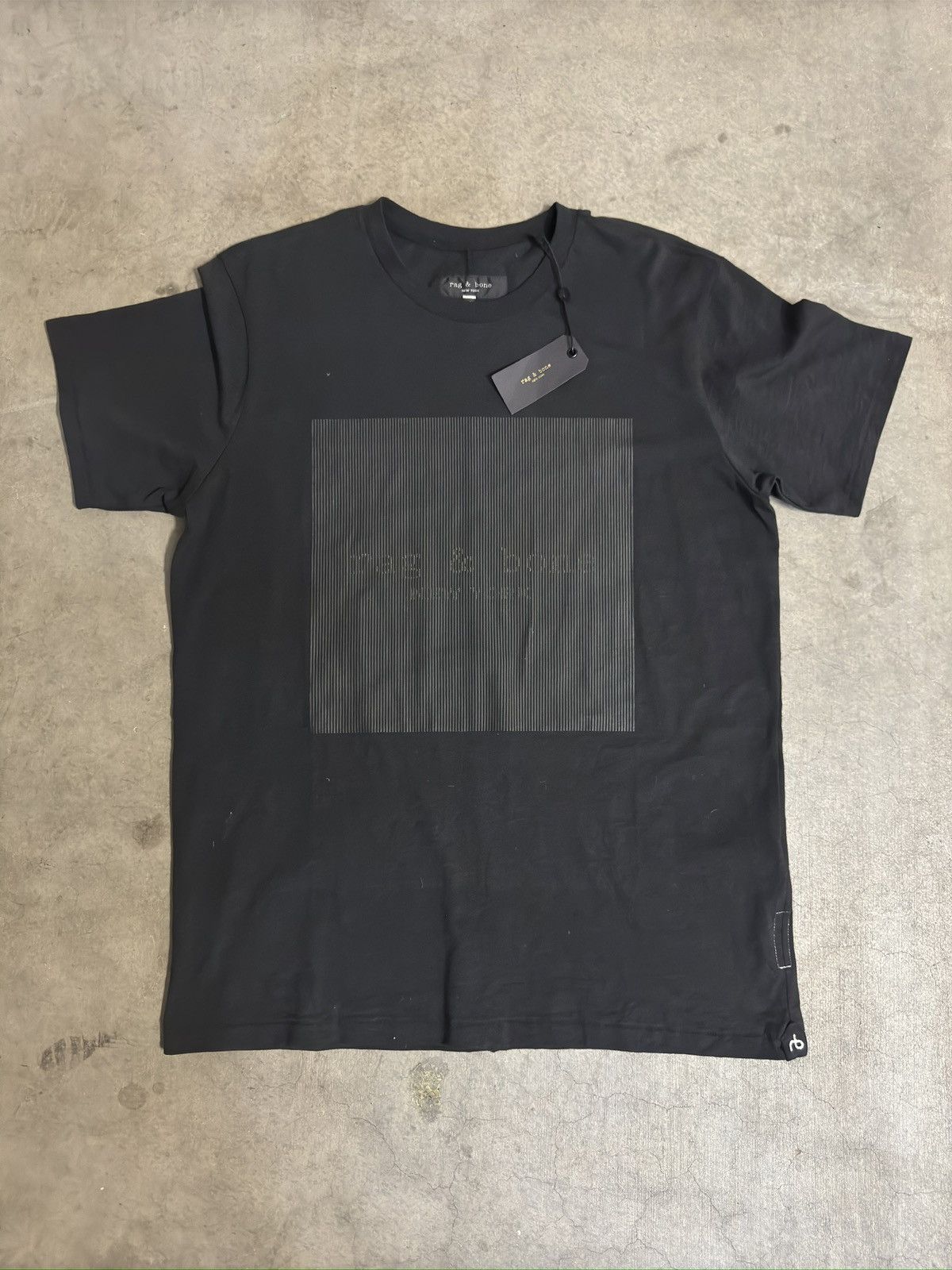 Bone Rag Bone Nwt Deadstock Graphic Tee Shirt Hoodie, Sweatshirt | FlexRushtees.com