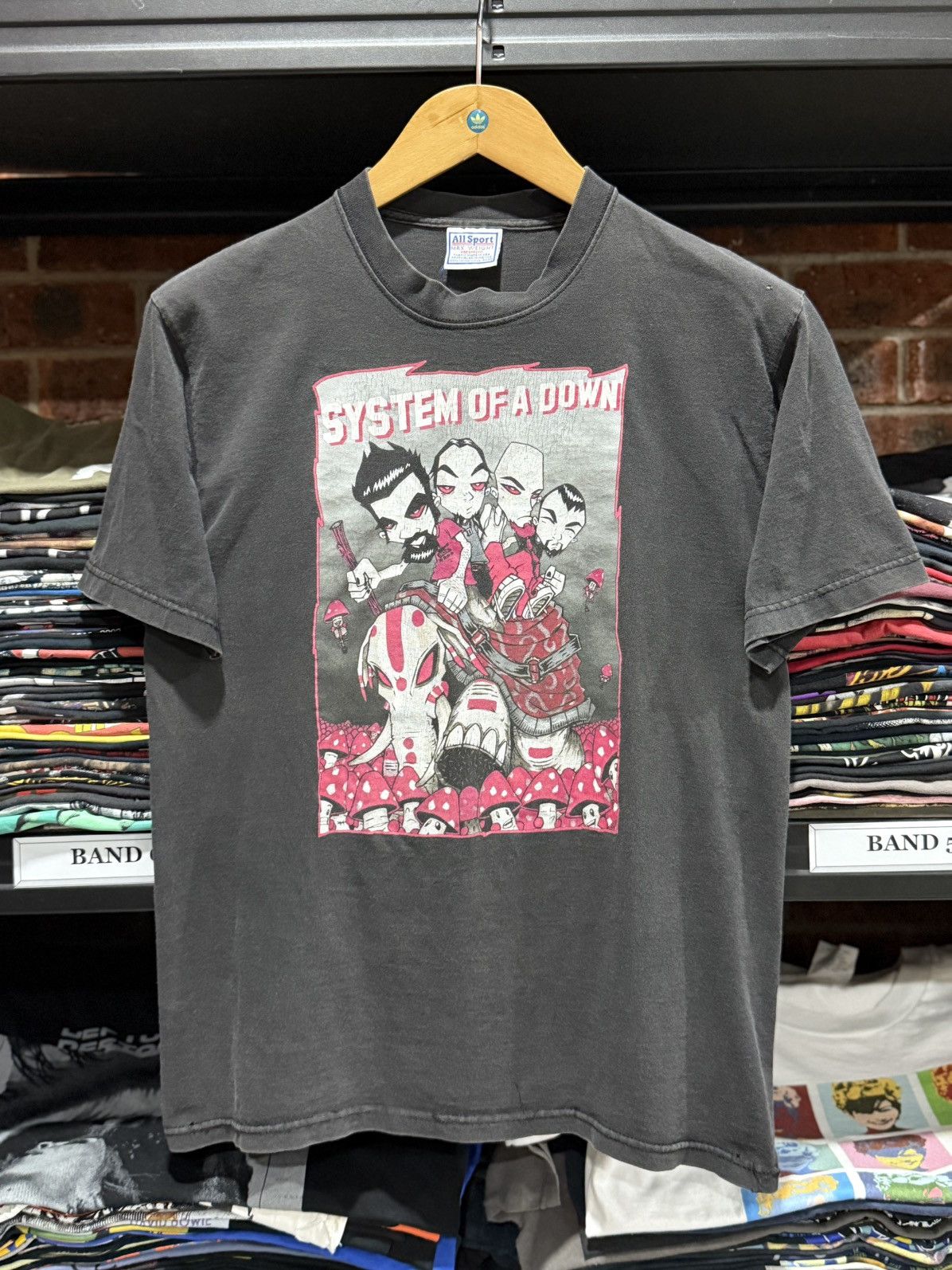 Vintage Sistem Of A Down Promo Faded Tee Hoodie, Sweatshirt | FlexRushtees.com