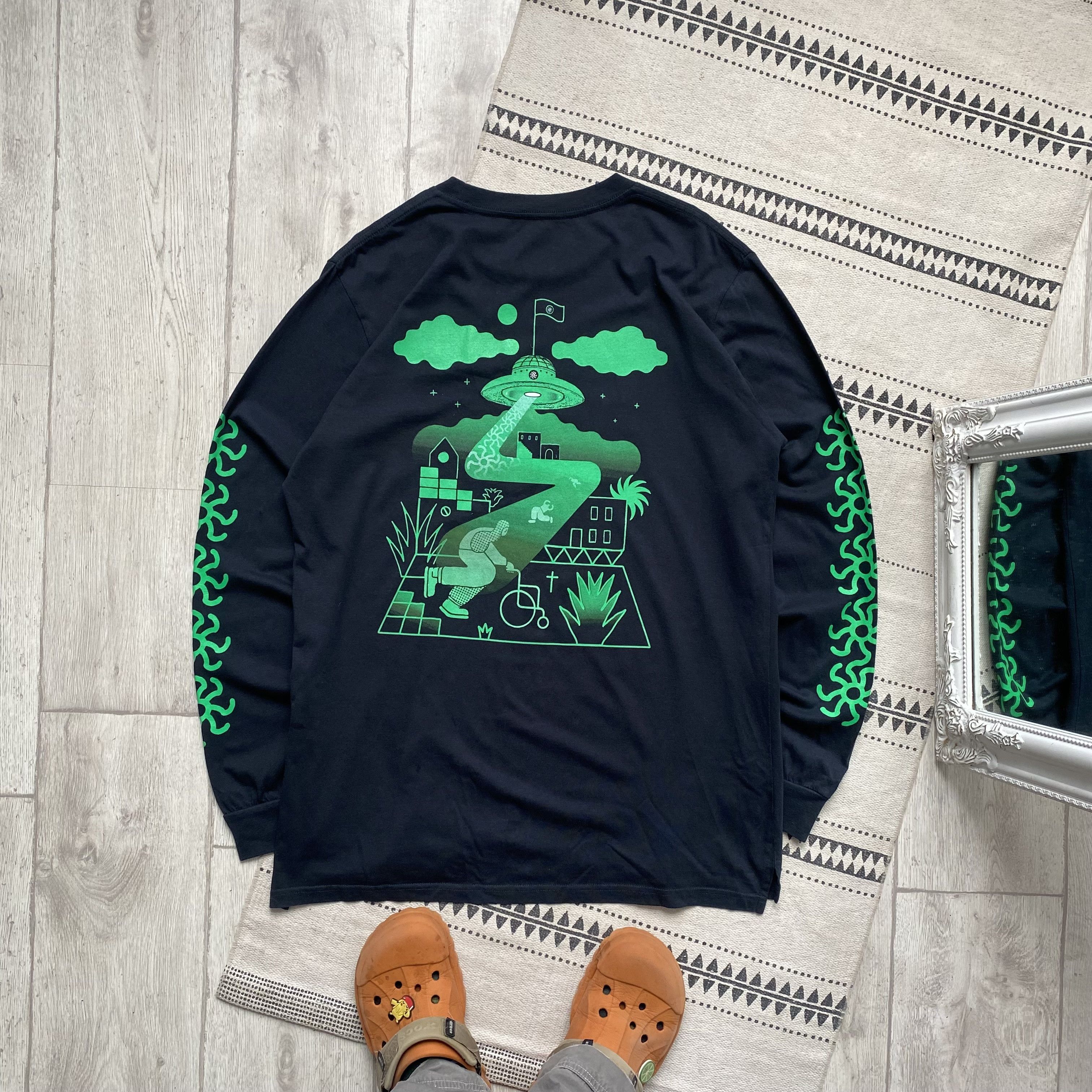 Alien Workshop Rare Skater Ufo Longsleeve Tee Alien Workshop Surf Style