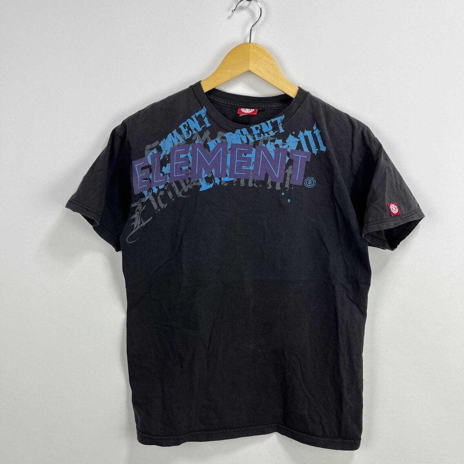 Vintage Element Skateboard T Shirt Y2k Medium Hoodie, Sweatshirt | FlexRushtees.com
