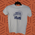 Navy Old Navy White T Shirt Vw Camper Logo Hawaii Youth Xl 14 Camping Casual Unisex Kids Hoodie, Sweatshirt