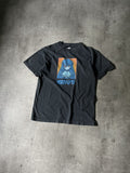 Ups Vintage Hook Ups Washed Black T Shirt Rare