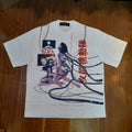 Japanese Brand Ghost In The Shell White Tshirt Hoodie, Sweatshirt | FlexRushtees.com