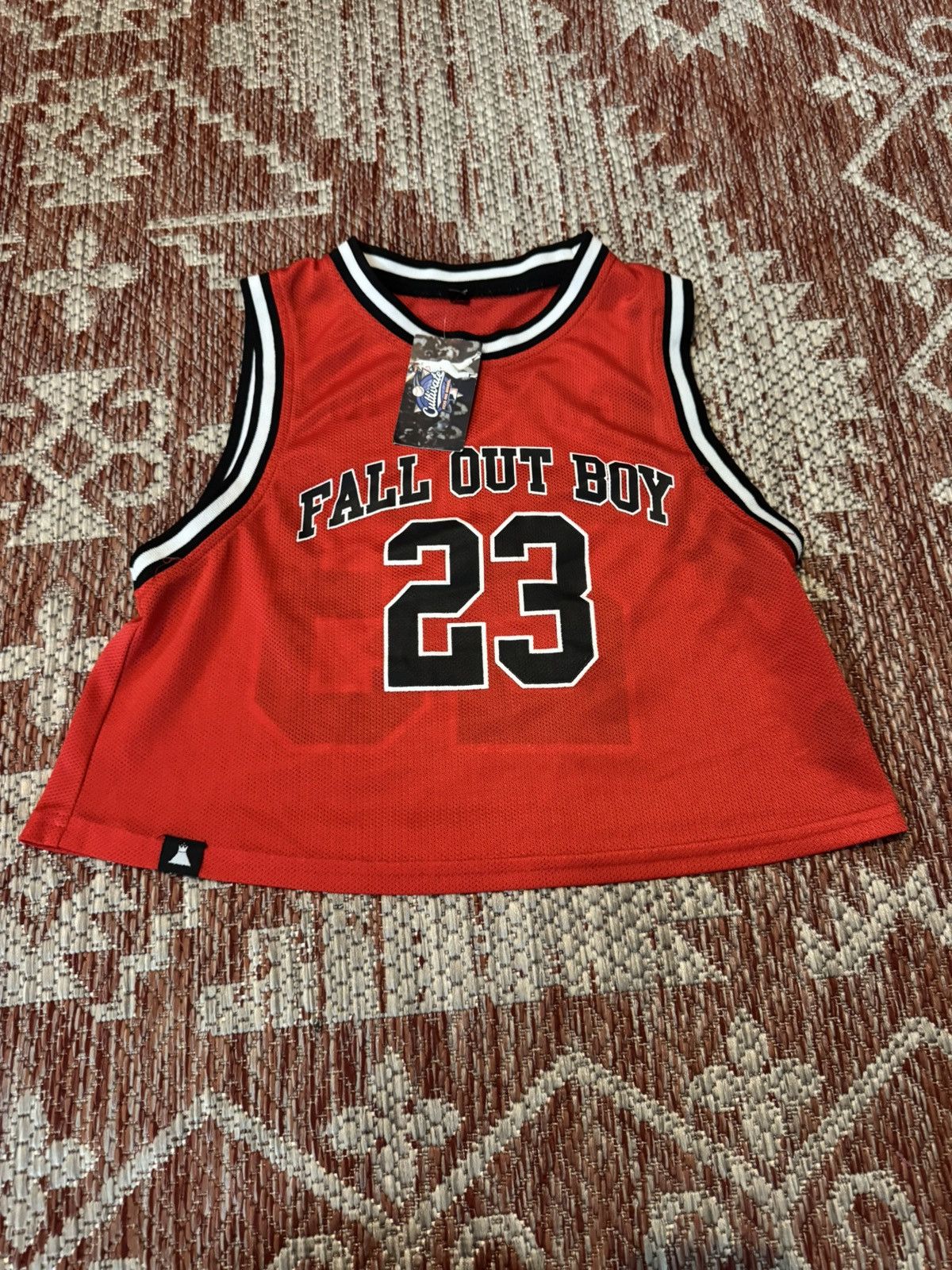 Other Pop Punk Fall Out Boy Womens Basketball Jersey Sz M T-Shirts, Hoodie, Sweatshirt | AU16VibeMintTees.com