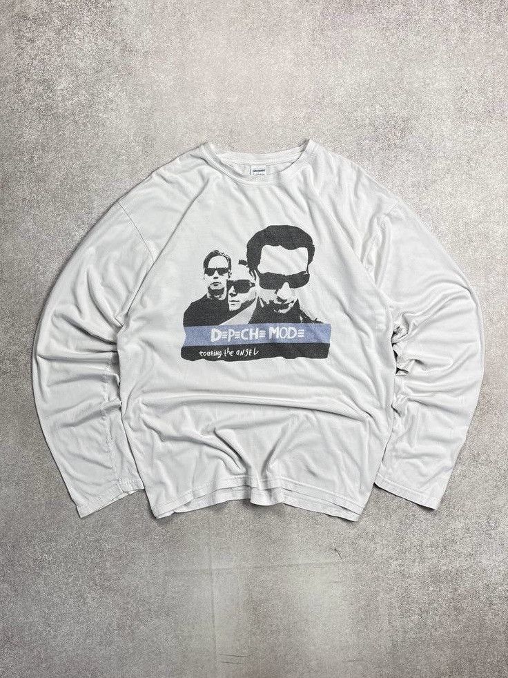 Vintage Depeche Mode Touping The Angel Boxy Longsleeve Rare T-Shirts, Hoodie, Sweatshirt | FlexRushtees.com