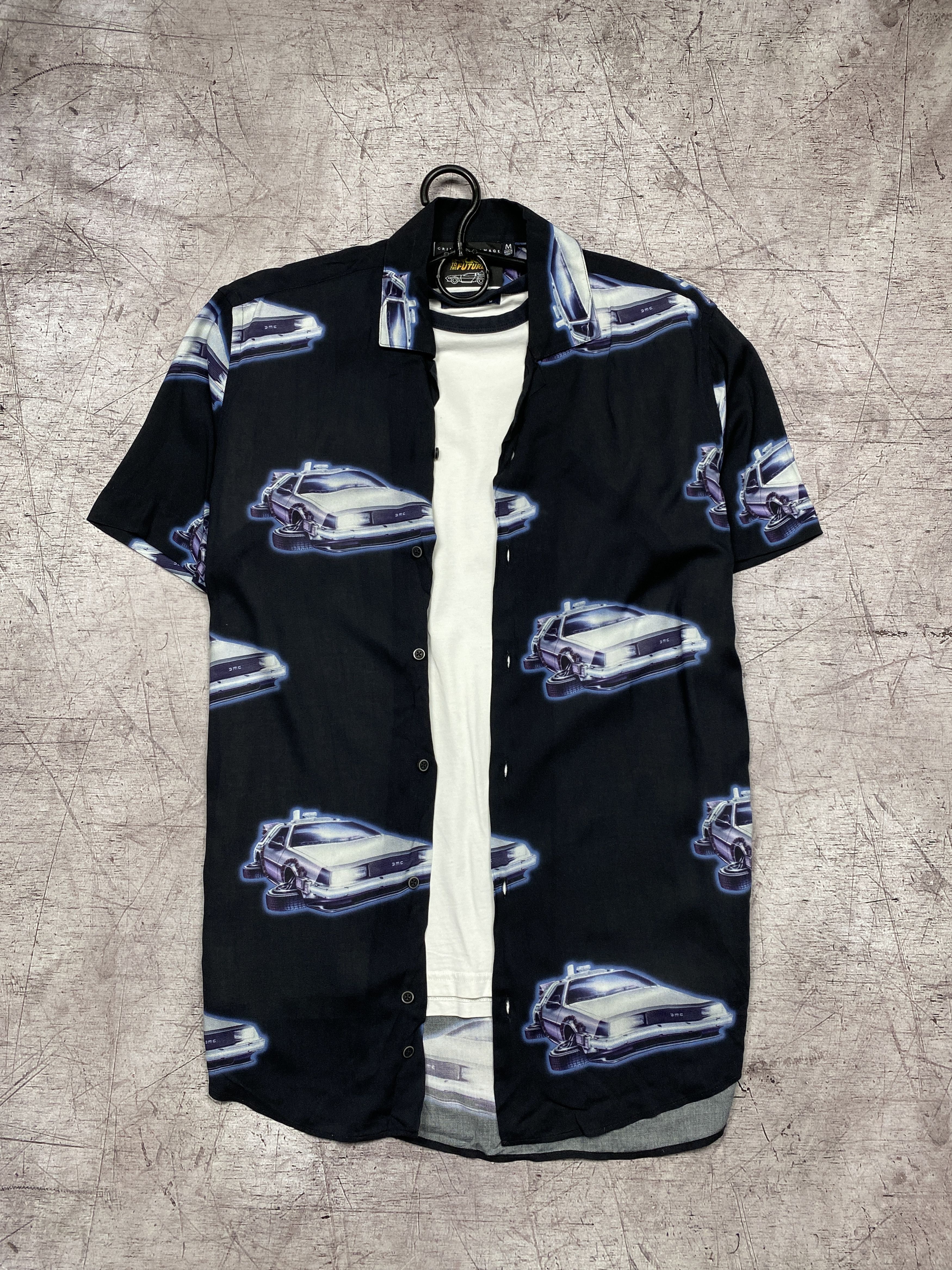 Other Back To Future Mens Hawaiian Shirt