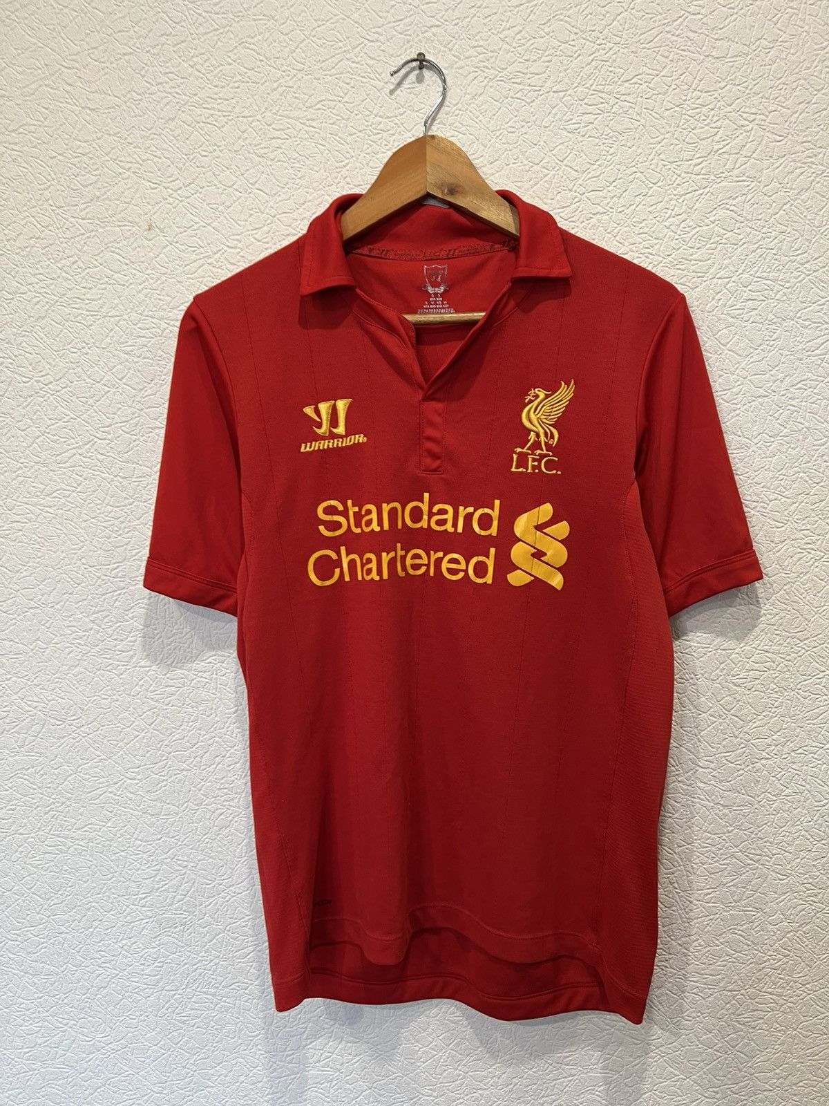 Warrior Liverpool 2012 2013 Home Kit Mens Soccer Jersey