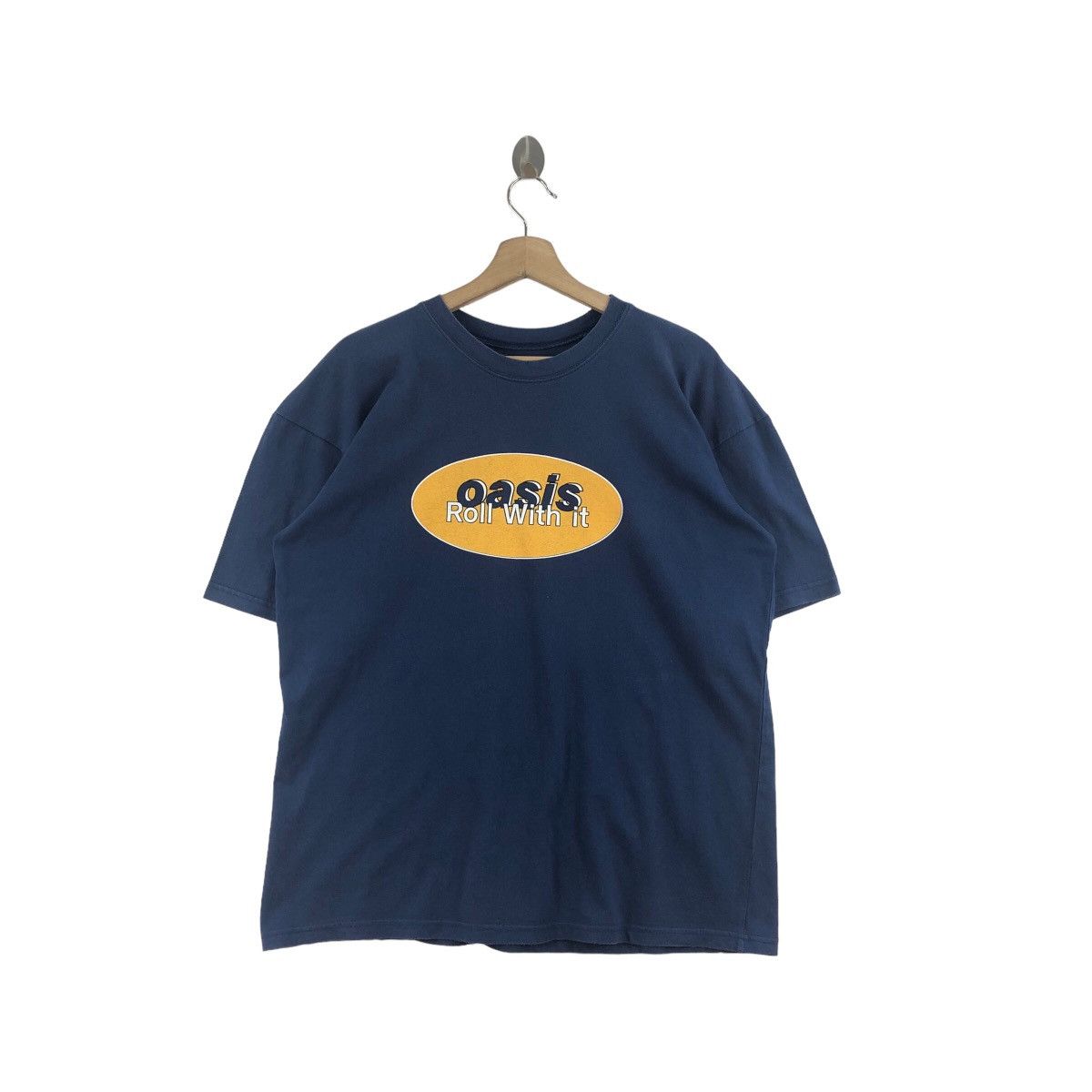 Vintage Pick Vtg Oasis Roll With It Top Tee Tshirt Hoodie, Sweatshirt | FlexRushtees.com