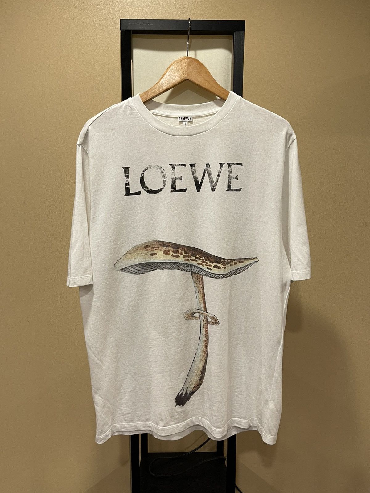 Loewe Fw 2016 Mushroom White Tee