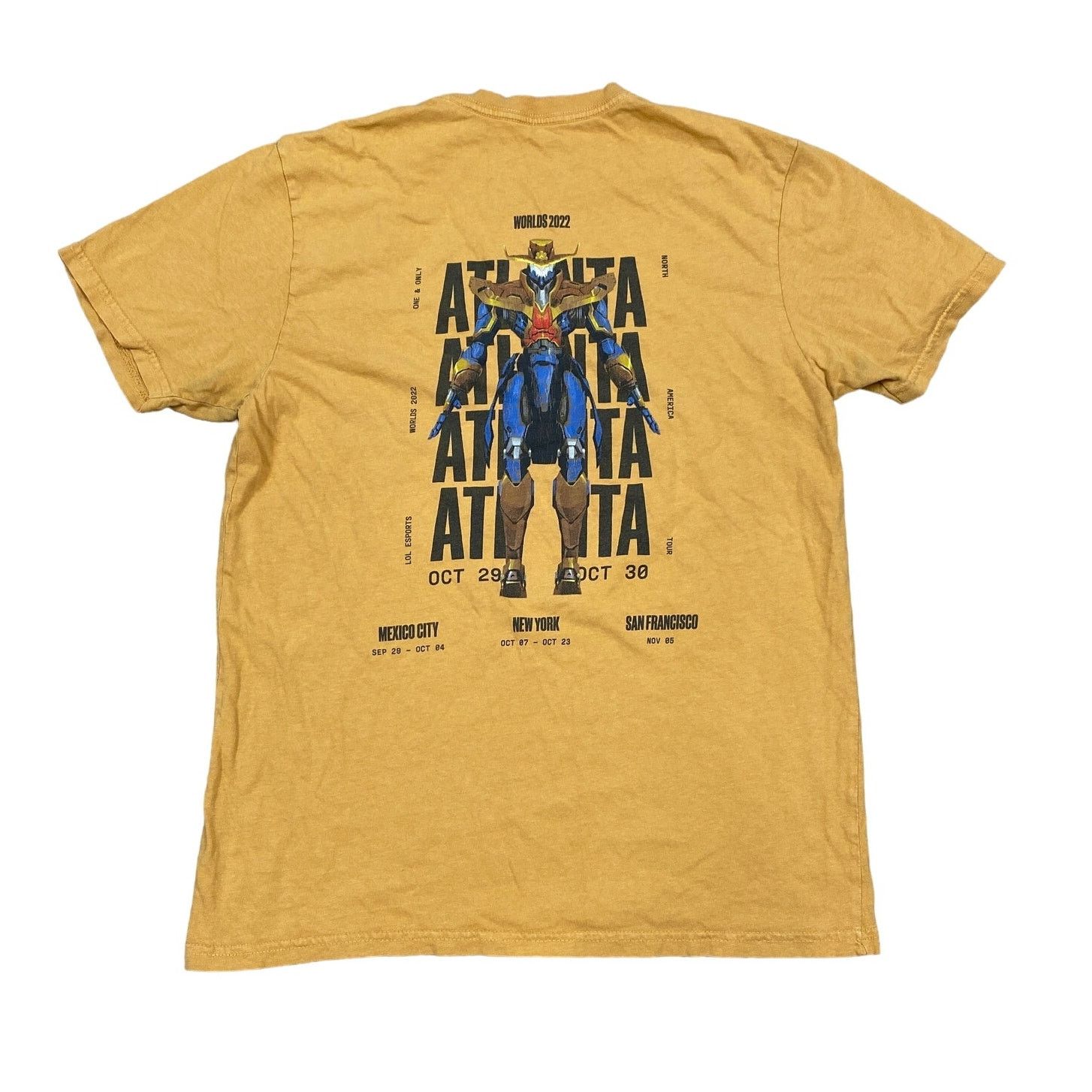 Other League Of Legends Worlds 2022 Atlanta T Shirt M Twisted Fate