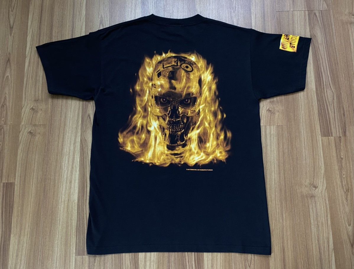 Vintage Terminator 2 3d Universal T Shirt Predator Matrix