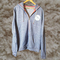 Vintage The Ryde Hoodie Unisex Adults Hoodie Xl Blue Full Zip Logo The Ryde Aloha Surf Skate 80s Dec