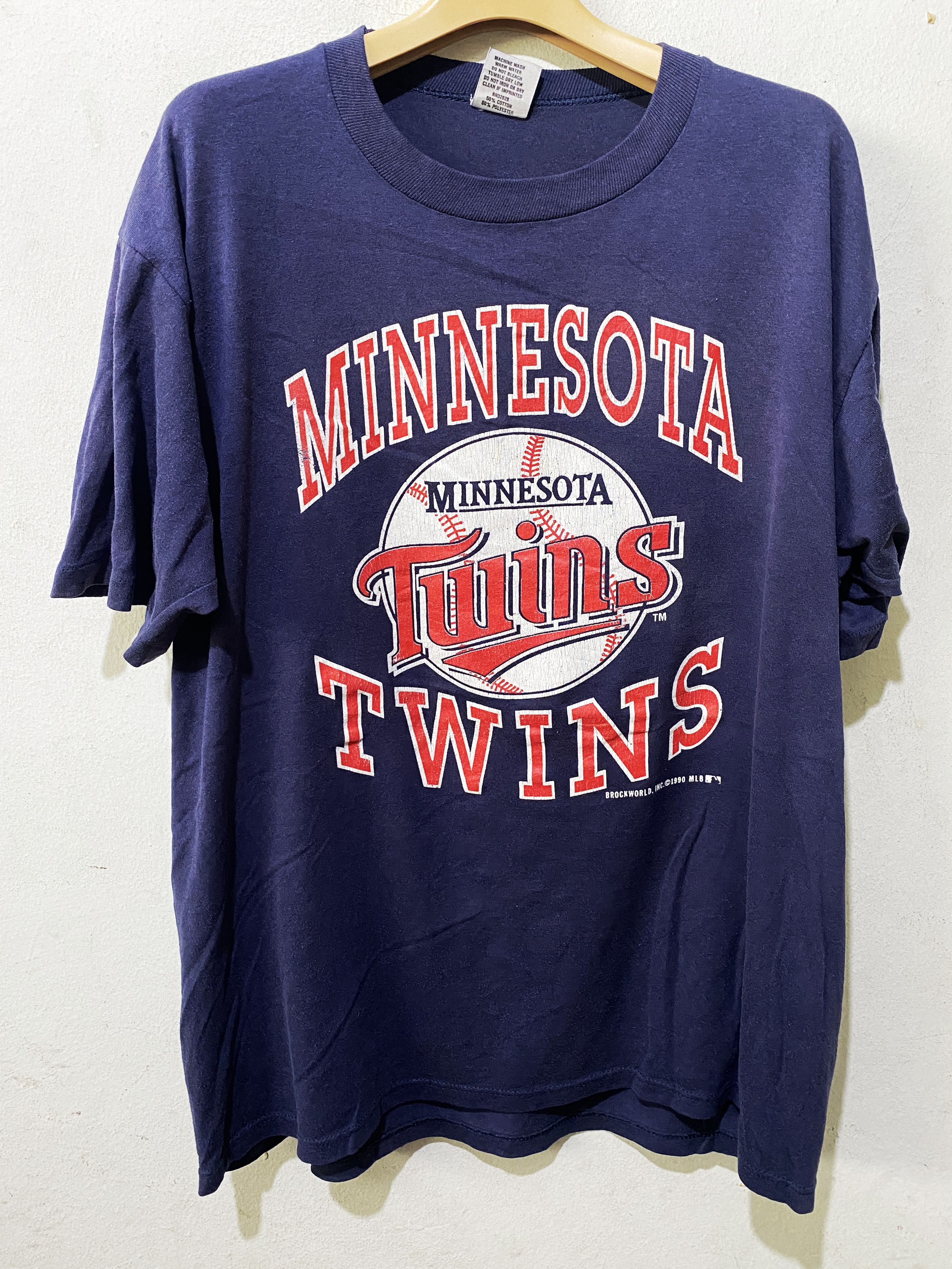 Vintage 90s Minnesota Twins Mlb T Shirt Hoodie, Sweatshirt | FlexRushtees.com
