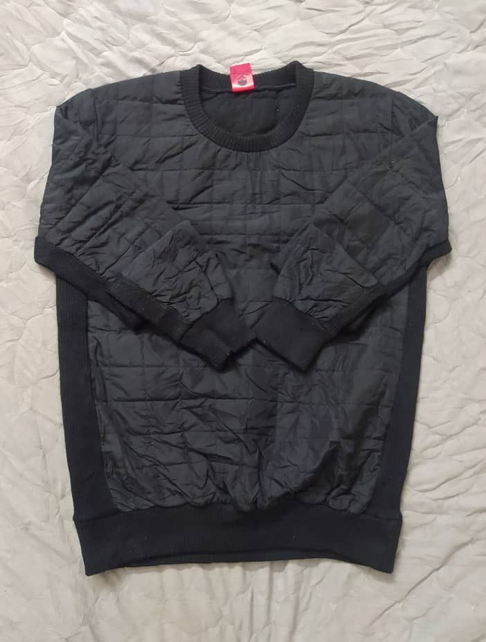 Byther Diamond Quilted Padded Sweatshirt T-Shirts, Hoodie | FlexRushtees.com